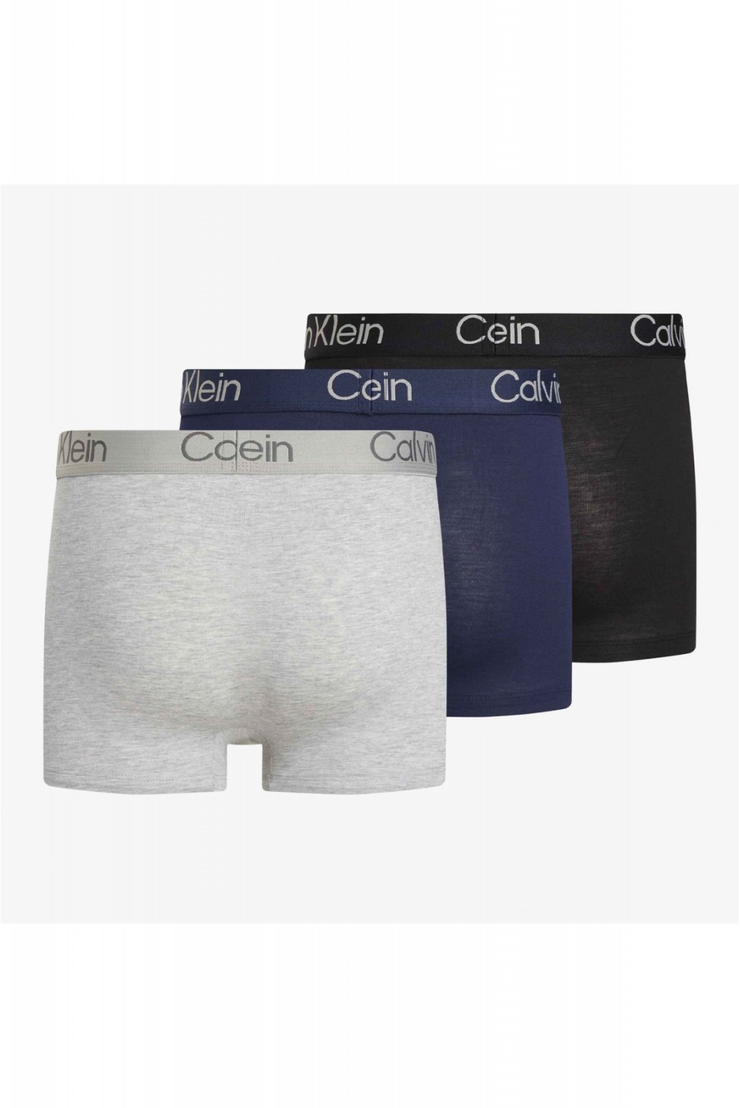 Coffret de 3 boxers stretch ultra soft Calvin klein H44 BLACK, BLUE SHADOW, GREY HEATHER 000NB3187A