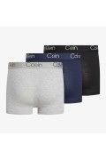 Coffret de 3 boxers stretch ultra soft Calvin klein H44 BLACK, BLUE SHADOW, GREY HEATHER 000NB3187A