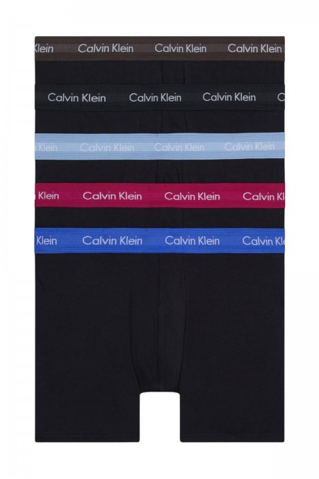 Coffret 5 boxers stretch Calvin klein MF1 B- ML/DAZ BL/DST PPL/BLK/BA WBS 000NB3794A