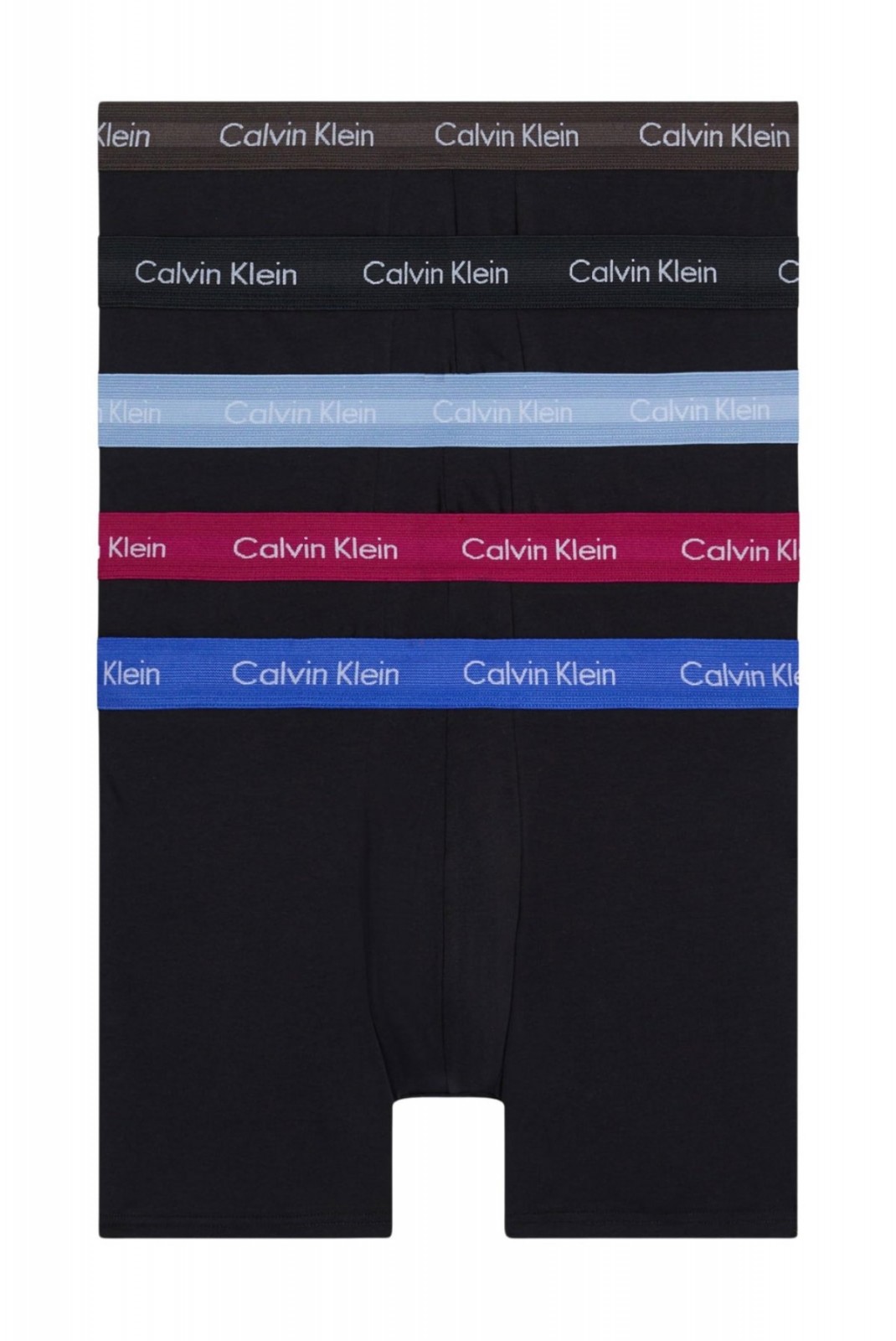 Coffret 5 boxers stretch Calvin klein MF1 B- ML/DAZ BL/DST PPL/BLK/BA WBS 000NB3794A