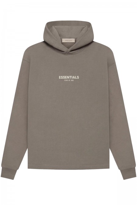 Sweat long à capuche Essentials fear of god 0475 DESERT TAUP 192BT212097F