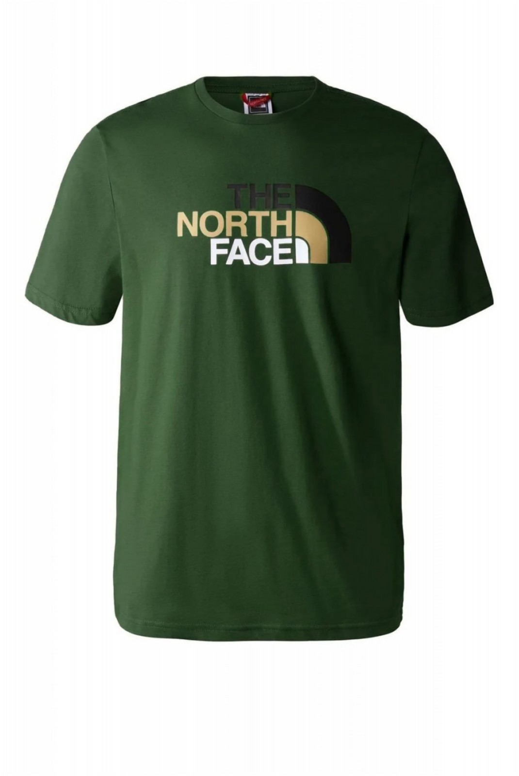 TShirt coton logo The North Face TAUPE GREEN  NF0A21X321L1