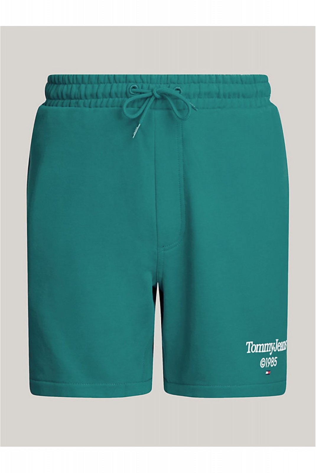 Short de jogging 100% coton Tommy Jeans CT0 Timeless Teal DM0DM19153