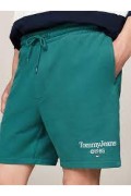 Short de jogging 100% coton Tommy Jeans CT0 Timeless Teal DM0DM19153