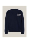 Sweat molleton logo Tommy Jeans C1G Dark Night Navy DM0DM18861