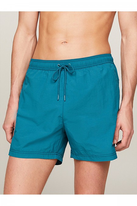 Short de bain logo brodé Tommy Jeans CT0 Timeless Teal UM0UM03147