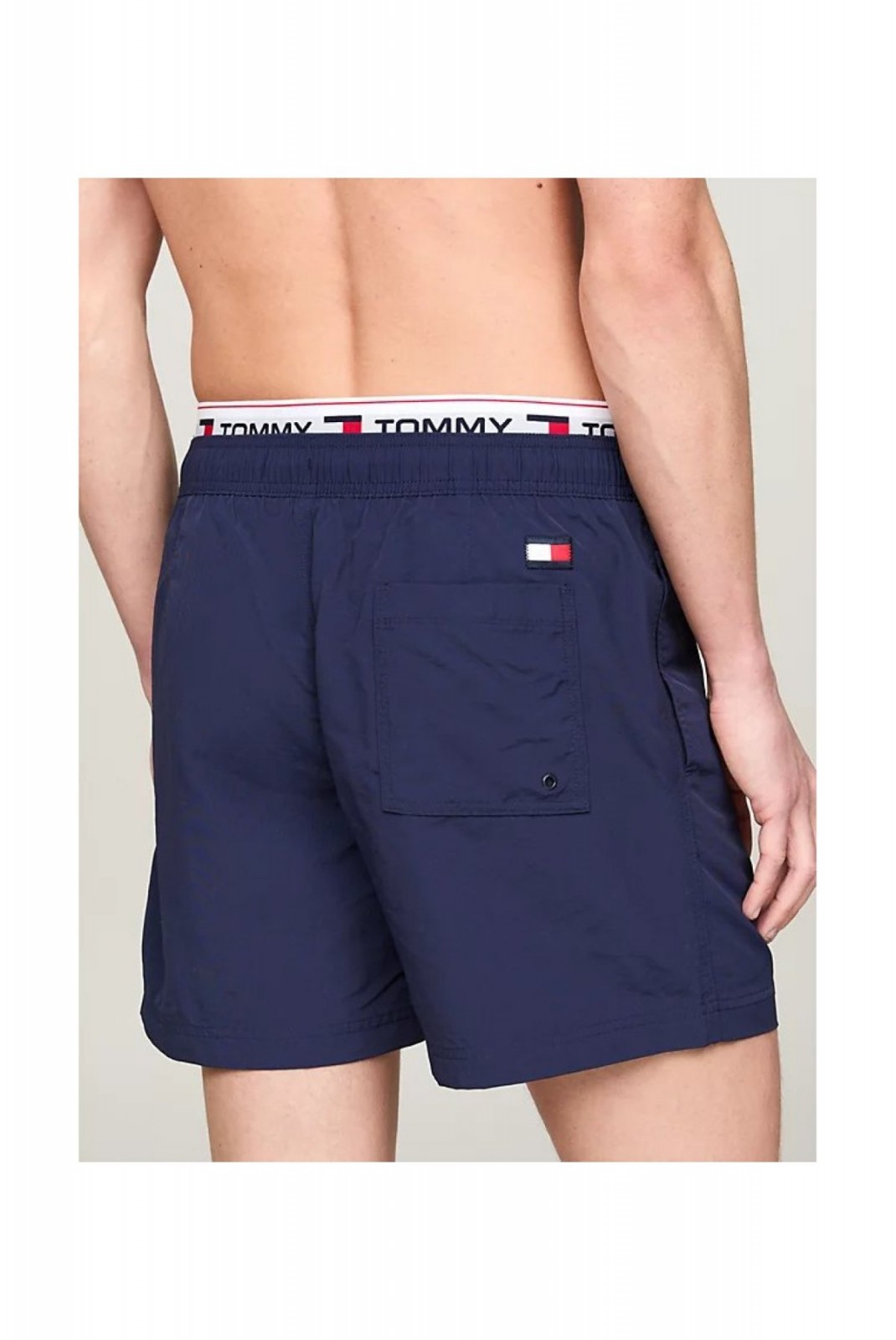 Short de bain bande logo  Tommy Jeans C87 Twilight Navy UM0UM02043