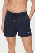 Short de bain logo brodé Tommy Jeans C1G Dark Night Navy UM0UM03147