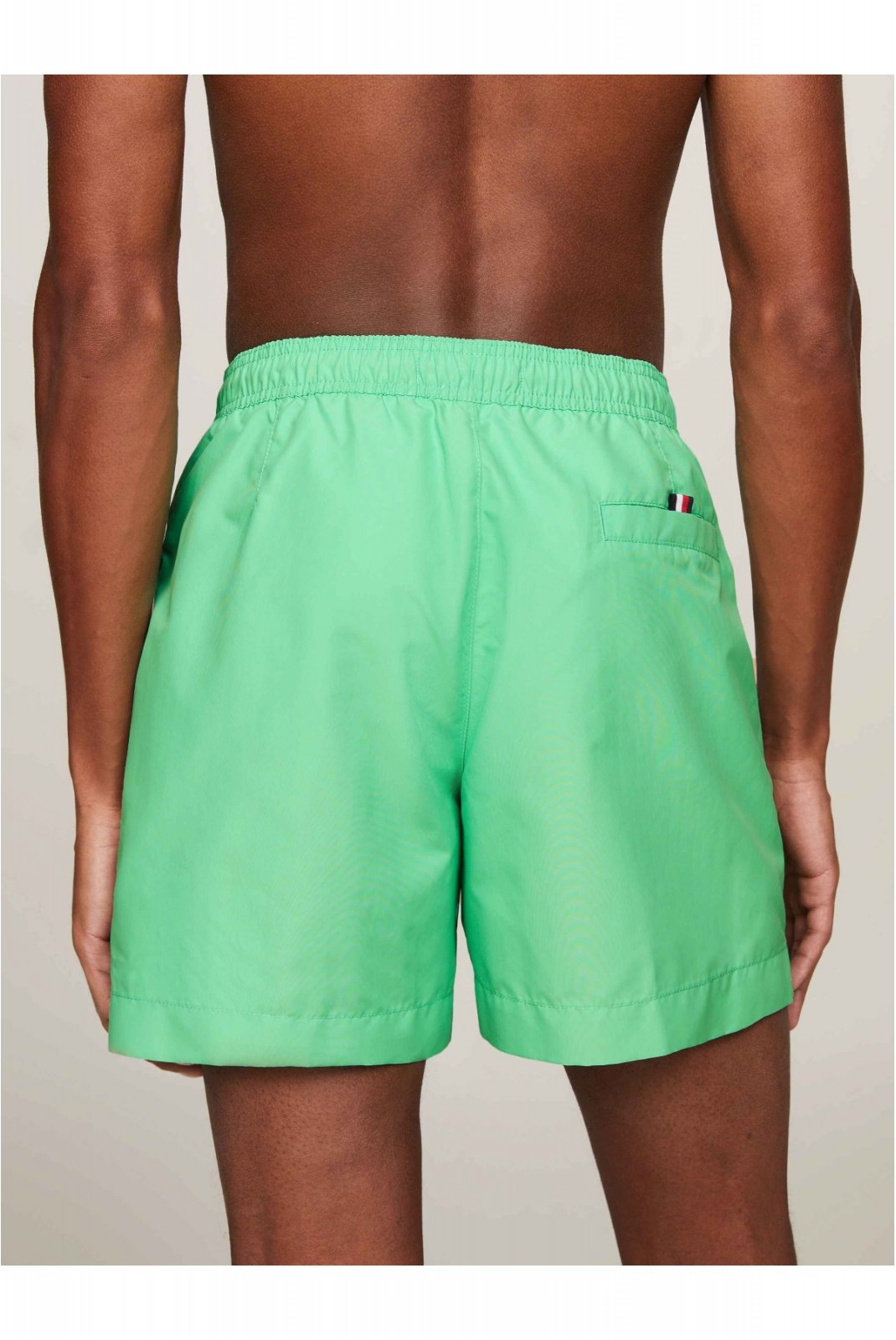 Short de bain logo brodé Tommy Jeans L1G Lush Jade UM0UM03258