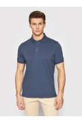 Polo 1985 coton stretch Tommy Hilfiger C9T Faded Indigo MW0MW17771