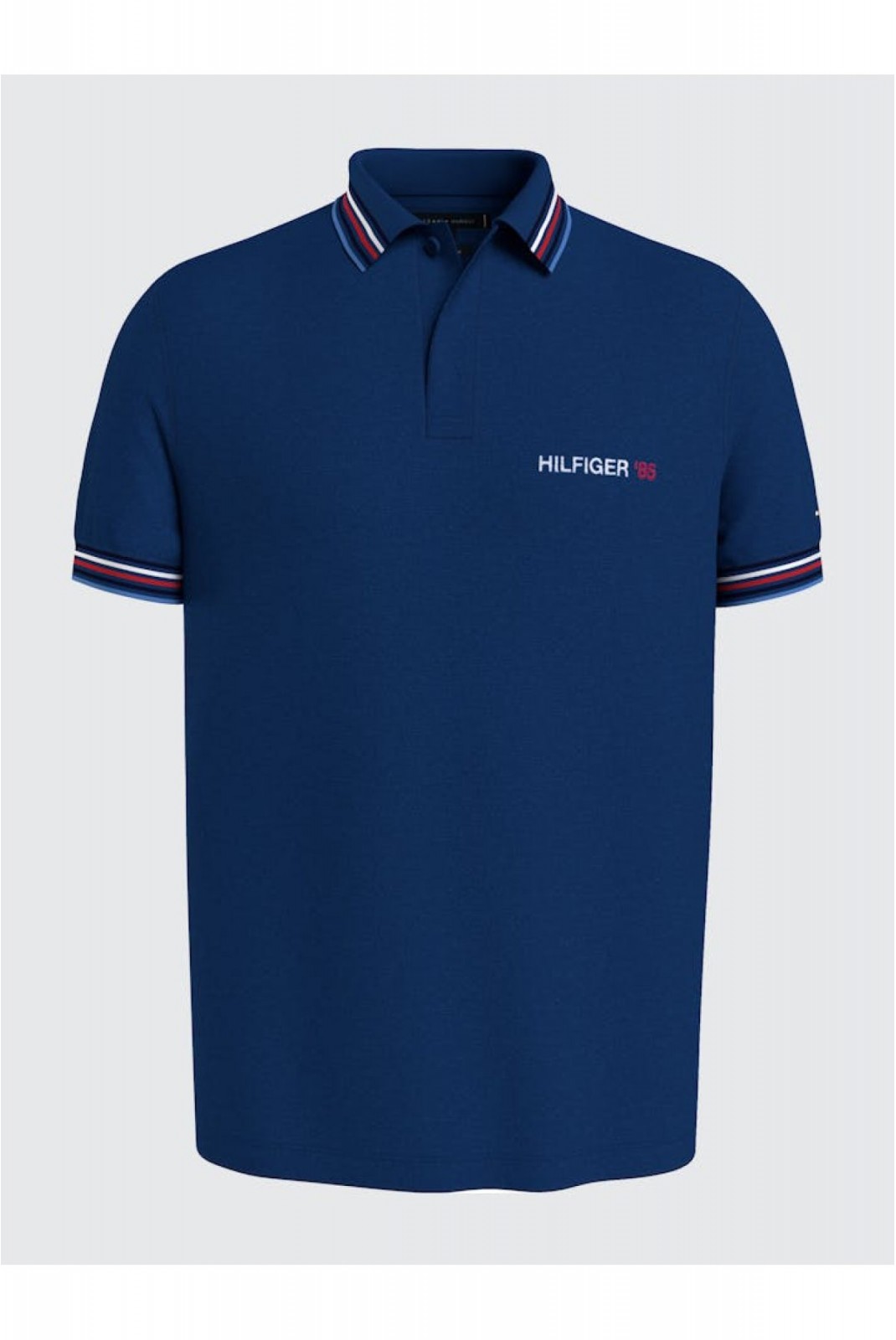 Polo surpiqué Tommy Hilfiger C5J Anchor Blue MW0MW34768