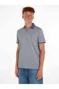 Polo surpiqué coton Tommy Hilfiger C9T Faded Indigo / Ecru MW0MW34778