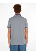 Polo surpiqué coton Tommy Hilfiger C9T Faded Indigo / Ecru MW0MW34778