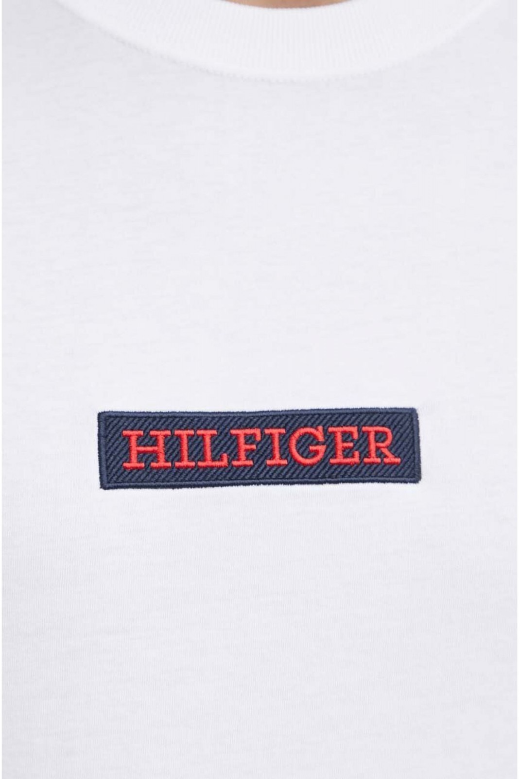 TShirt 100% coton Tommy Hilfiger YBR White MW0MW34373