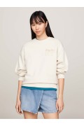 Sweat logo brodé Tommy Jeans ACG Newsprint DW0DW17788