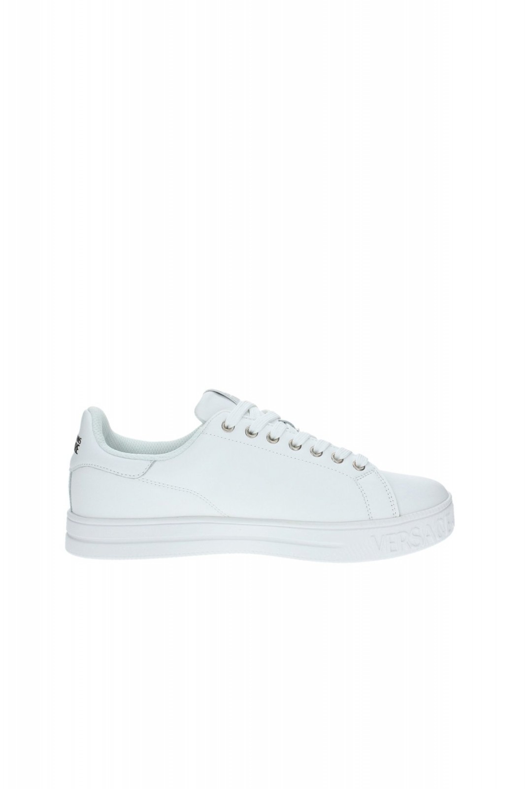 Sneakers basses cuir Versace Jeans 003 WHITE 77YA3SKC ZP307