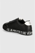 Sneakers cuir Versace Jeans 899 BLACK  77YA3SK6 ZP335