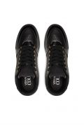 Sneakers basses cuir Brooklyn Versace Jeans 899 BLACK77YA3SD4 ZP349