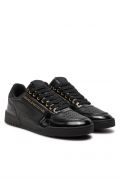 Sneakers basses cuir Brooklyn Versace Jeans 899 BLACK77YA3SD4 ZP349