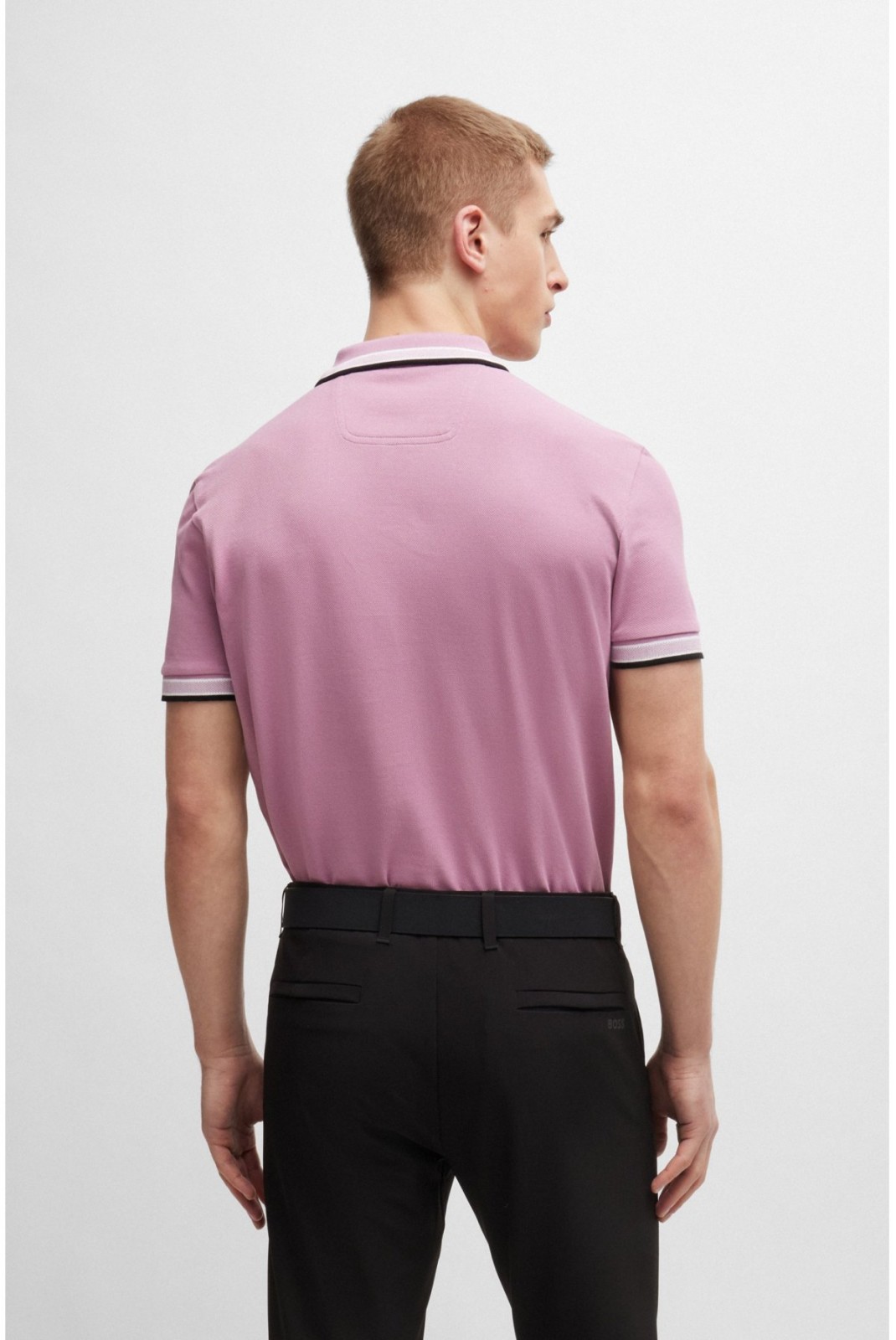 Polo regular coton Paddy Hugo boss 531 Light/Pastel Purple 50469055