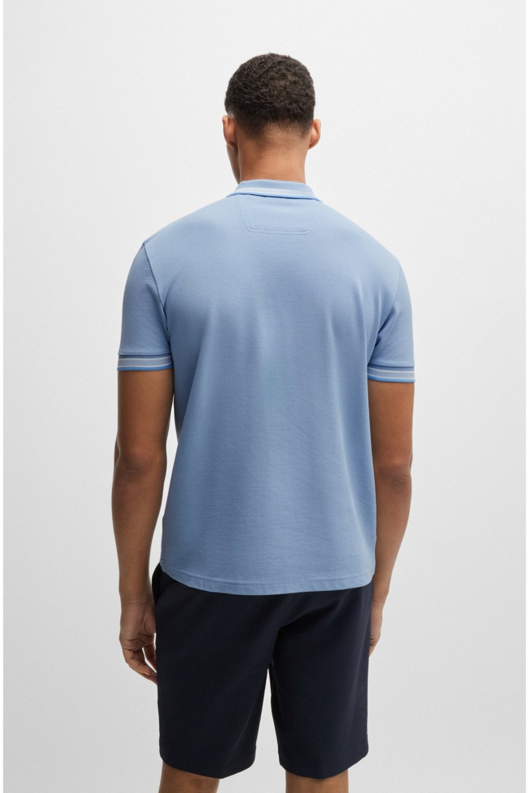 Polo regular coton Paddy Hugo boss 498 Open Blue 50469055