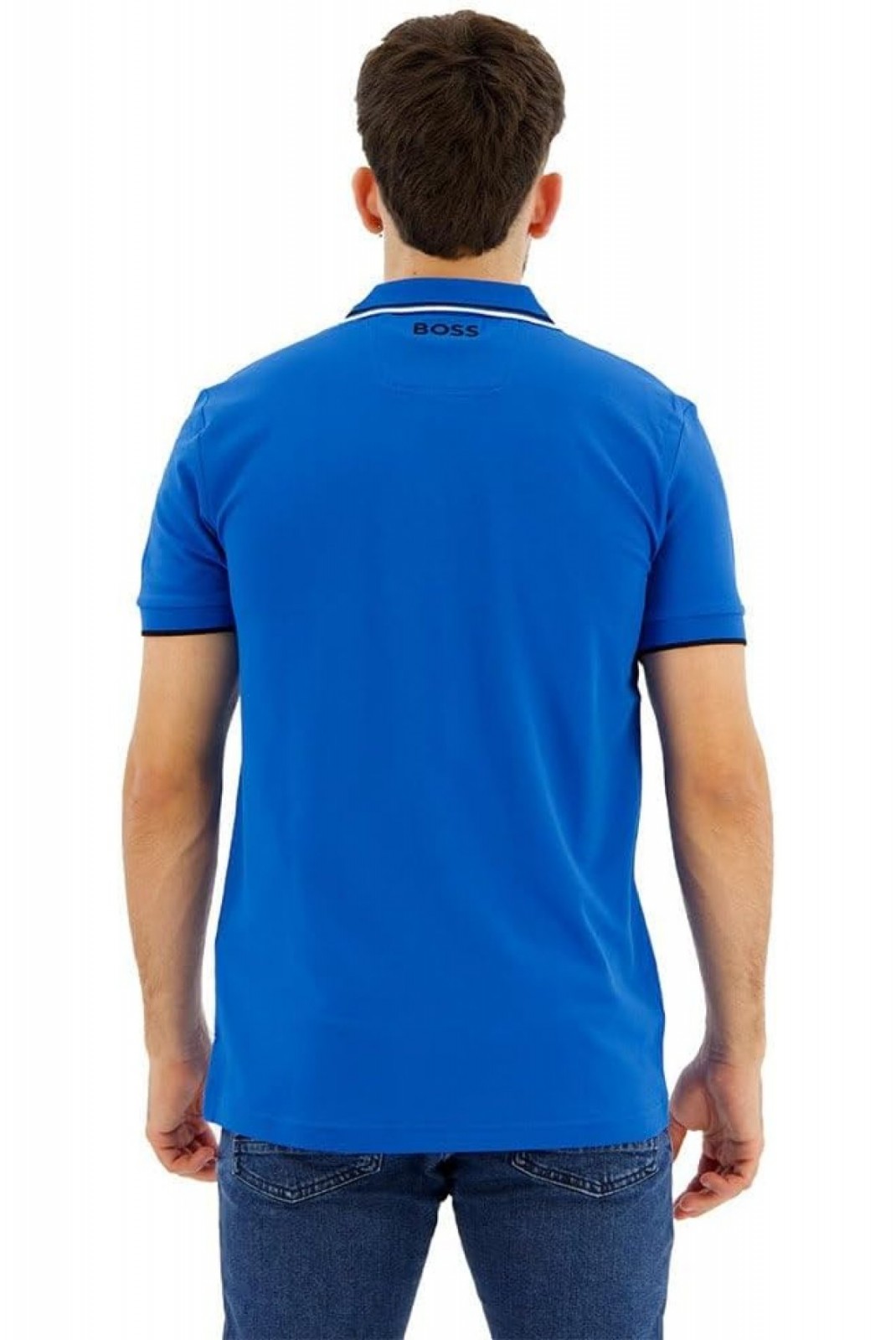 Polo droit stretch Paddy pro Hugo boss 461 Open Blue 50469102