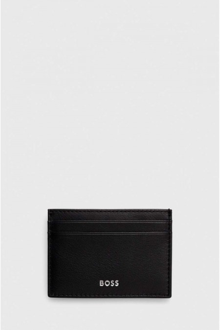 Porte carte 100% cuir Randy Hugo boss 001 Black 50519269