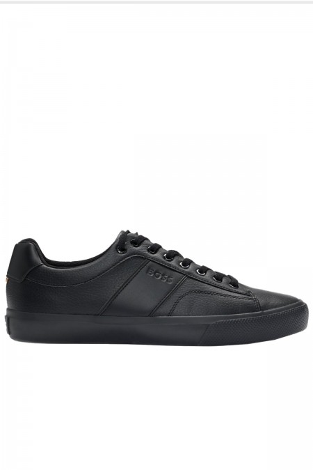 Sneakers cuir PU Aiden Hugo boss 005 black 50522833