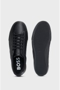 Sneakers cuir PU Aiden Hugo boss 005 black 50522833