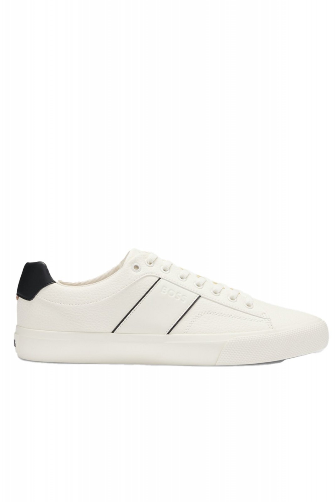 Sneakers cuir PU Aiden Hugo boss 101 white 50522833