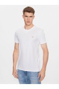 TShirt MC coton stretch Guess jeans G011 Pure White M2YI24 J1314