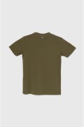 TShirt MC logo relief Guess jeans G896 ARMY OLIVE L2YI59 J1311