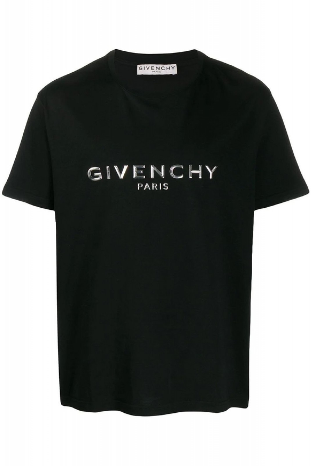 TShirt MC coton logo relief Givenchy 001 BLACK BM70WV3002