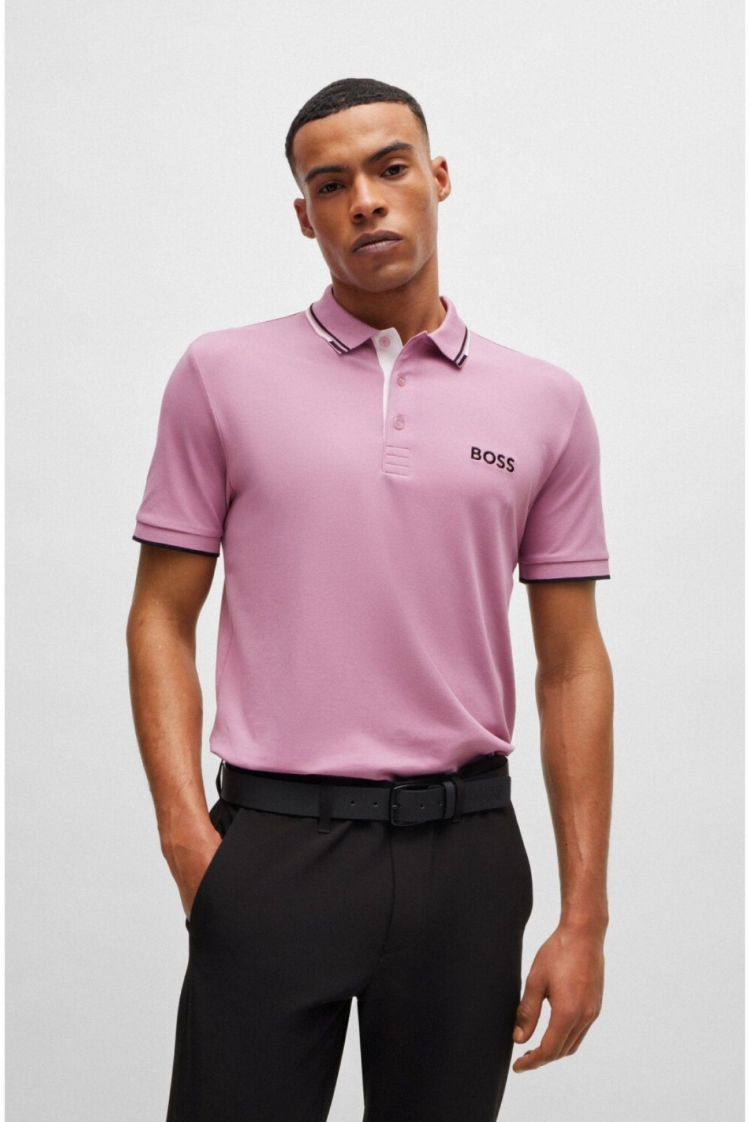 Polo droit stretch Paddy pro Hugo boss 531 Light/Pastel Purple 50469102