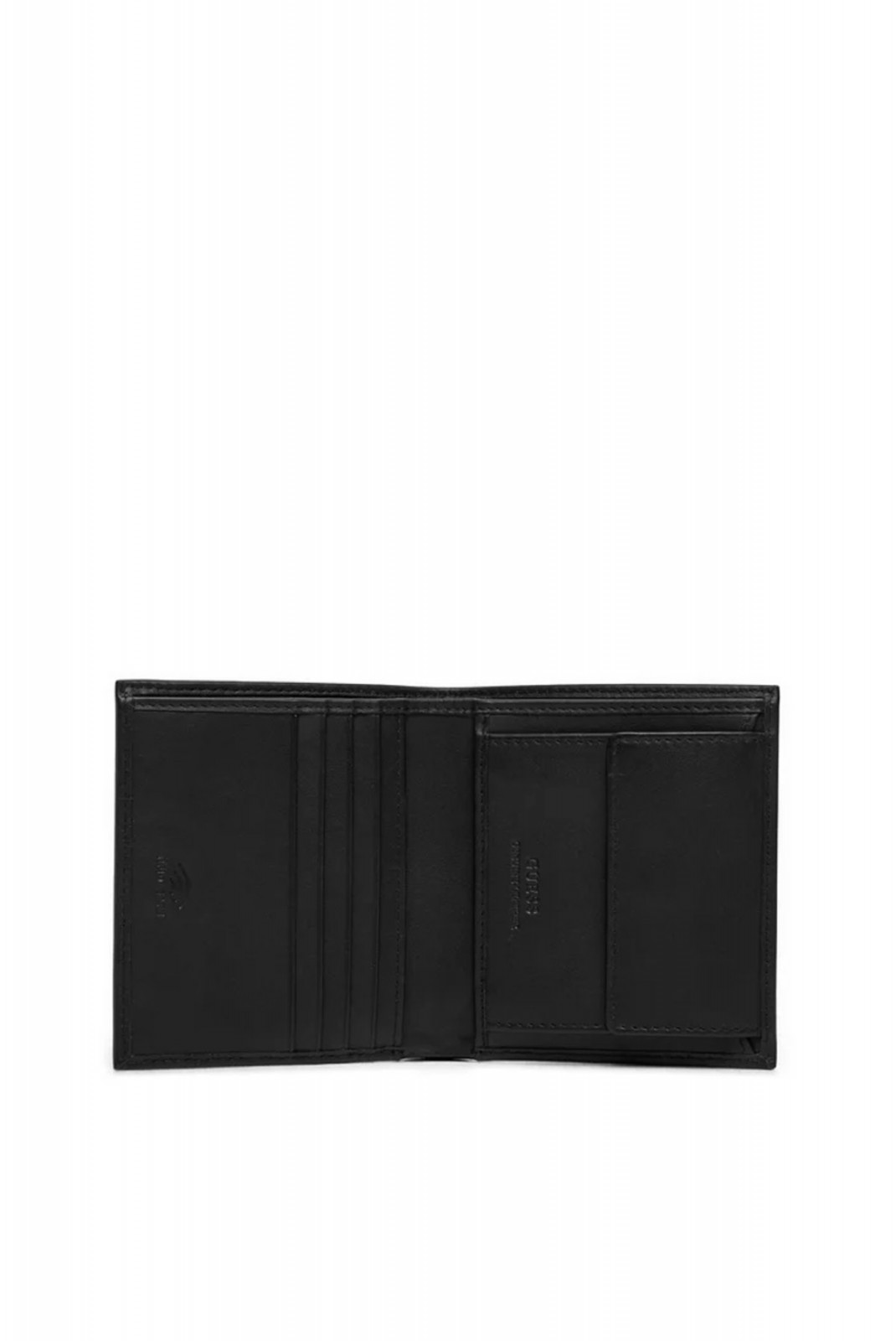 Porte monnaie cuir LEA22 Guess jeans BLACK SMFISE LEA22