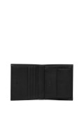 Porte monnaie cuir LEA22 Guess jeans BLACK SMFISE LEA22