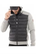 Blouson zippé bimatière Just Emporio BLACK/DARK GREY JE-NAKEM