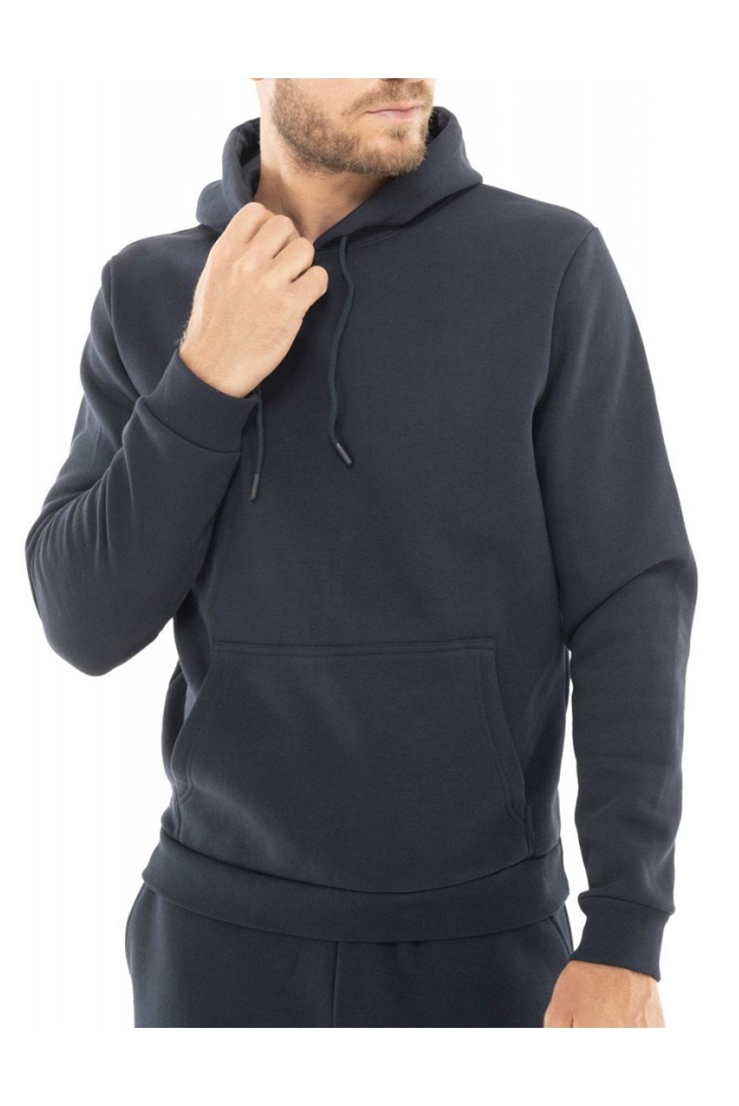 Sweat capuche molletonné Just Emporio NAVYJE-226