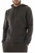 Sweat capuche molletonné Just Emporio DARK GREEN JE-226