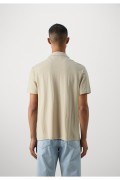 Polo léger 100% coton  Guess jeans G036 BEIGE BLANCO M4YP31 KCD60