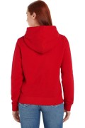 Sweat basique à capuche Tommy Jeans VLP Deep Rouge DW0DW17324