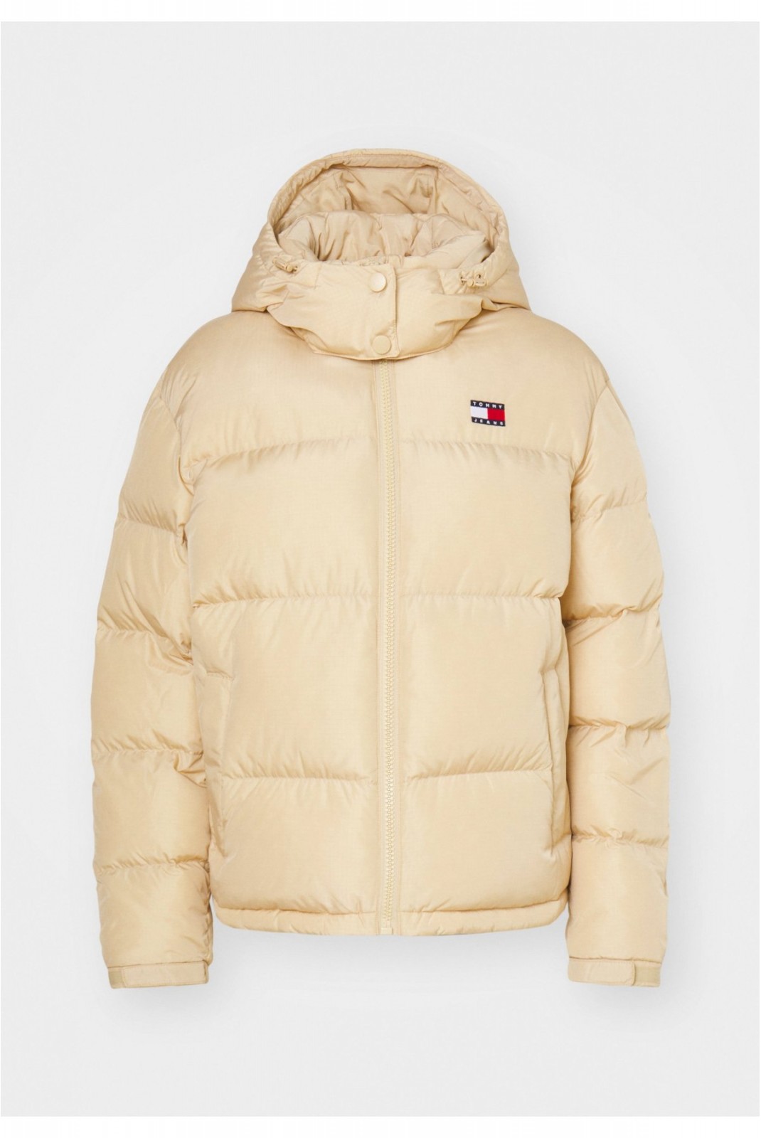 Doudoune capuche Alaska Tommy Jeans AB9 Gentle Gold DW0DW18610