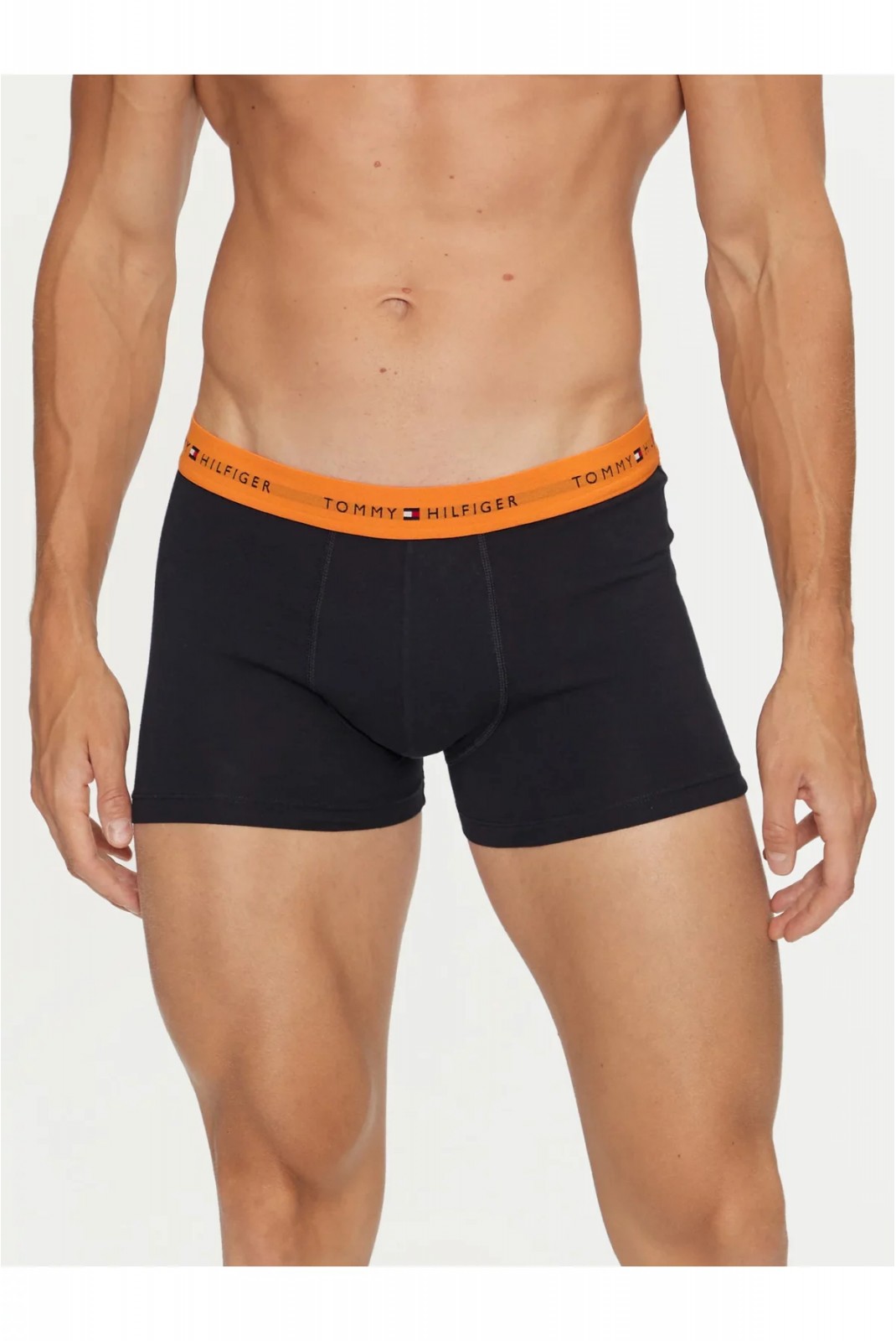 Tripack boxers coton stretch Tommy Hilfiger 0S0 Yi Yellow/Washed Orange/Deep Crim UM0UM02763