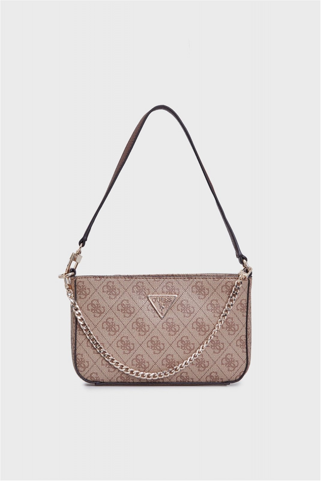 Sac à main mini Noelle Guess jeans LATTE LOGO/BROWN HWBG78 79720