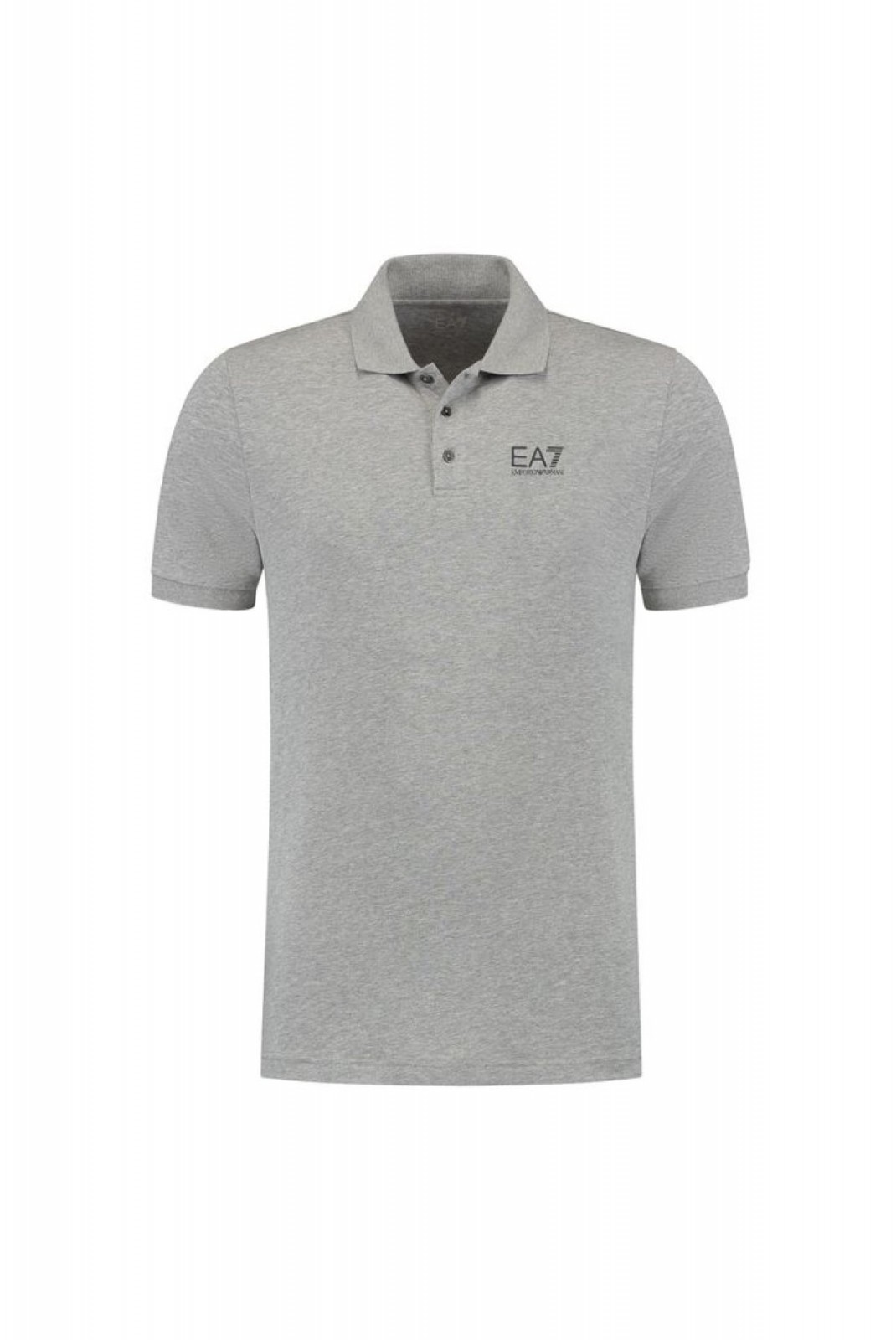 Polo MC coton stretch Ea7 3905 Med.Grey Mel 3DPF16 PJ03Z