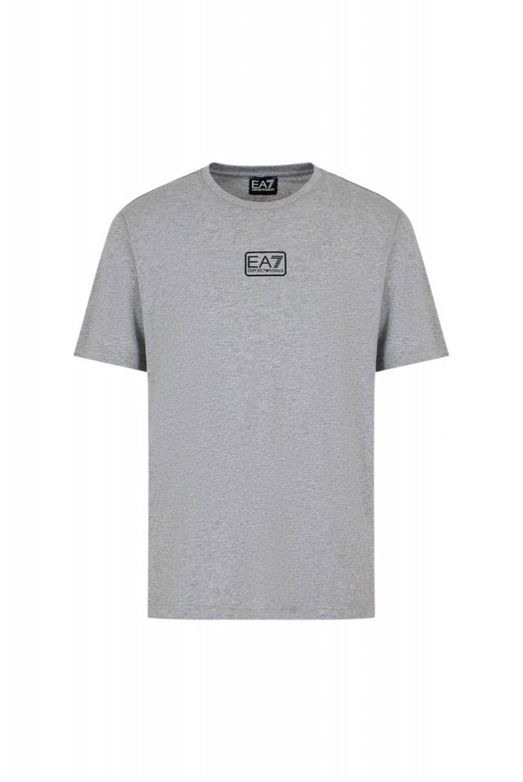 TShirt coton logo printé Ea7 3905 Med.Grey Mel 3DPT05 PJ02Z