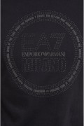 TShirt coton logo printé Ea7 1200 Black 3DPT39 PJTJZ