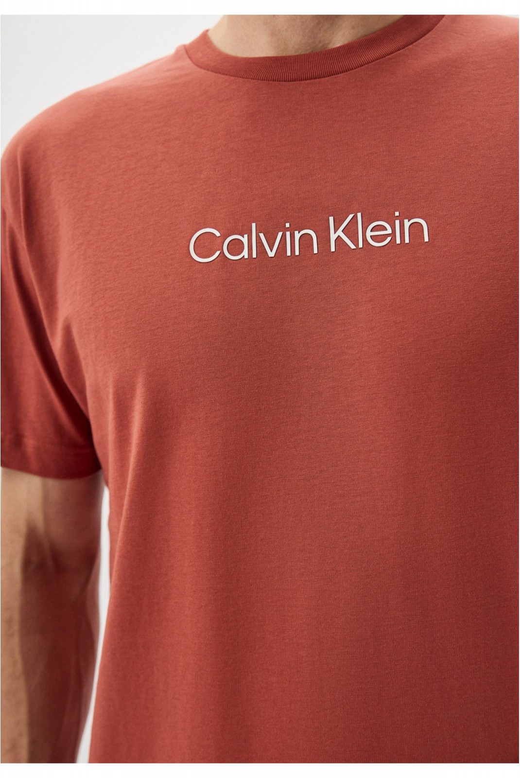 TShirt MC coton logo Calvin klein VAI Apple Butter K10K111346