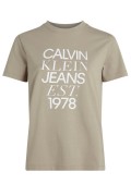 TShirt MC coton impression logo Calvin klein PCF Goat J20J224910