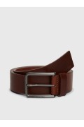 Ceinture 100% cuir Calvin klein GVU Dark Tan K50K509654